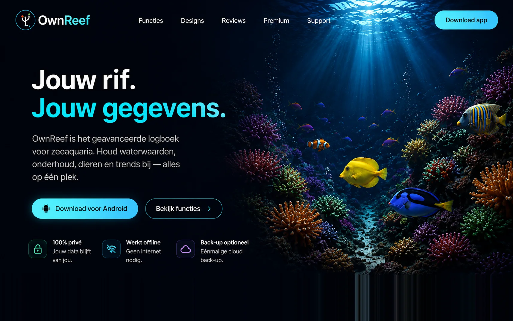 OwnReef — Digital product / app