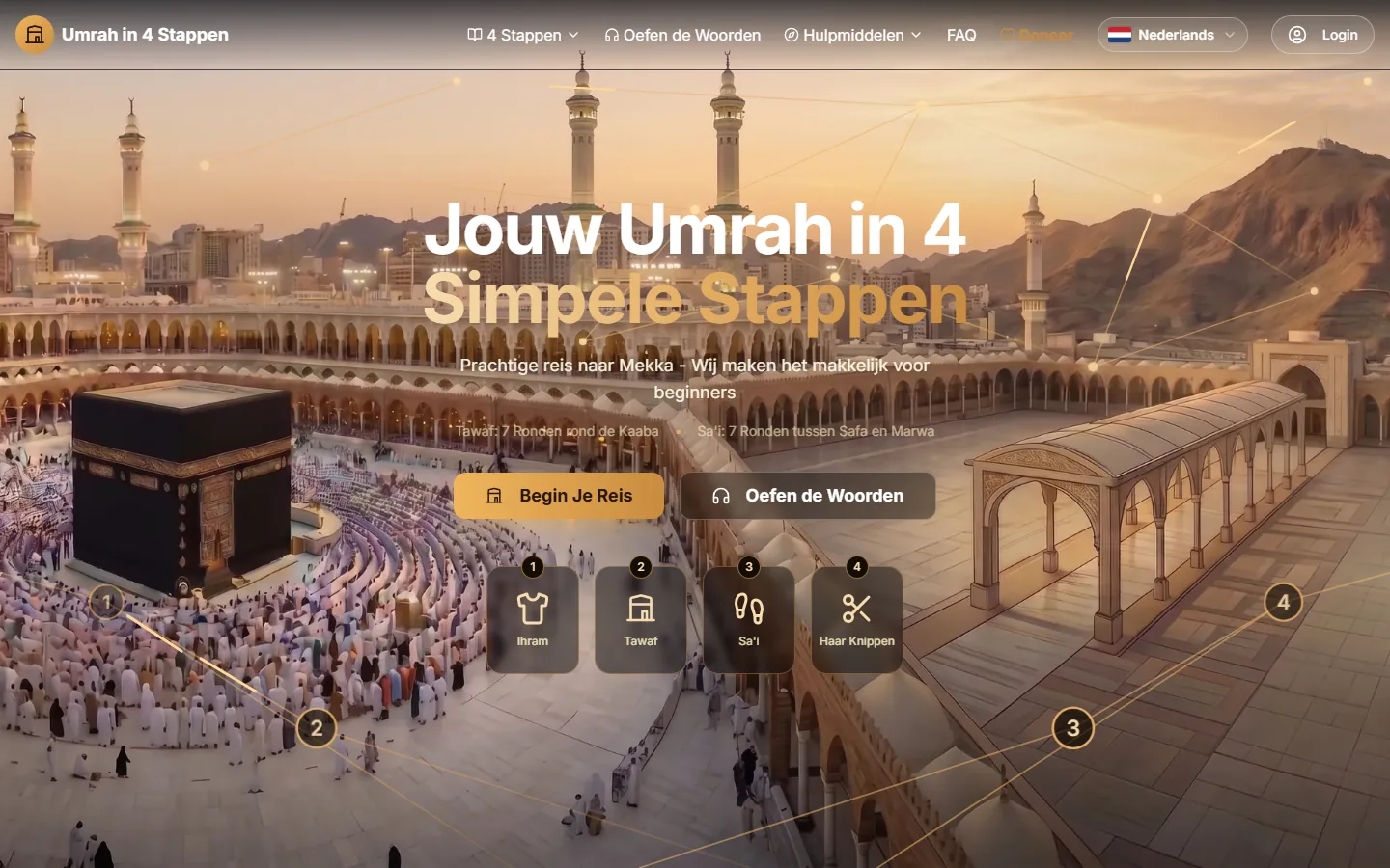 Umrah4Steps — Travel / guidance platform